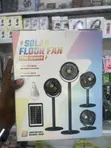 Solar Floor Fan - Model S39 (4 Heights, Solar Charging) - 3