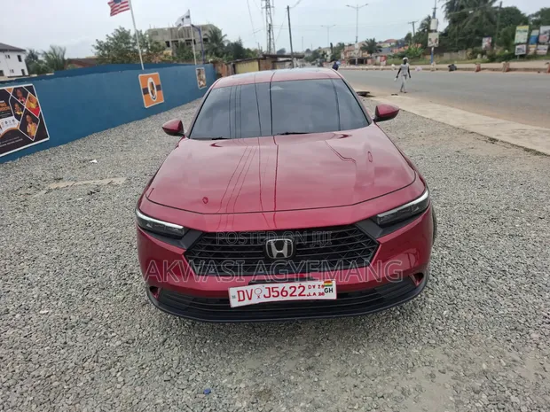 Honda Accord EX CVT w/o BSI 2023 Burgundy - 1