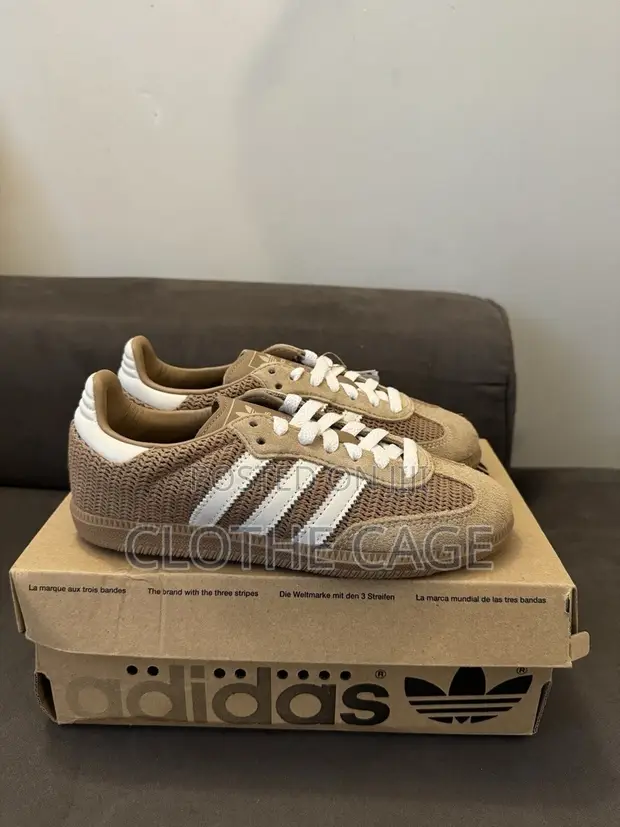 Adidas Samba OG Brown Sneakers - 1