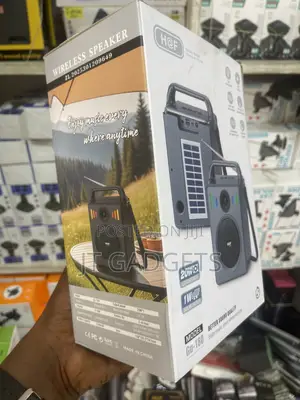 H Gu-180 Wireless Speaker - 20W with Solar Energy