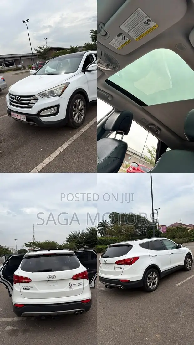 Hyundai Santa Fe 2016 White - 1
