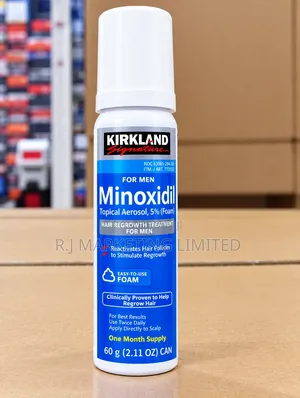 Trusted Kirkland Minoxidil 5% Foam for Beard and Hair Growth