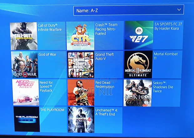 Jailbroken PS4 Slim 500GB with 10 Games - 1