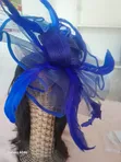 Blue Fascinator Hat - Classic Design - 2
