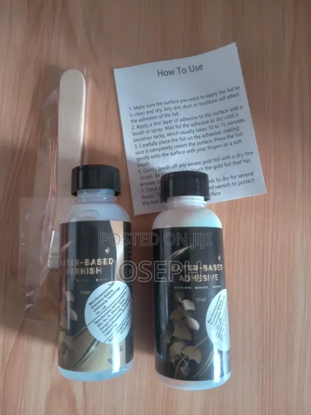 Gold Leaf Glue and Varnish (750ml) - 1