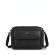 Original Guess Crossbody Bag - Black Leather with Tag - 1