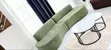 Luxury Modern Green Modular Sectional Sofa - 1