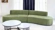 Luxury Modern Green Modular Sectional Sofa - 3