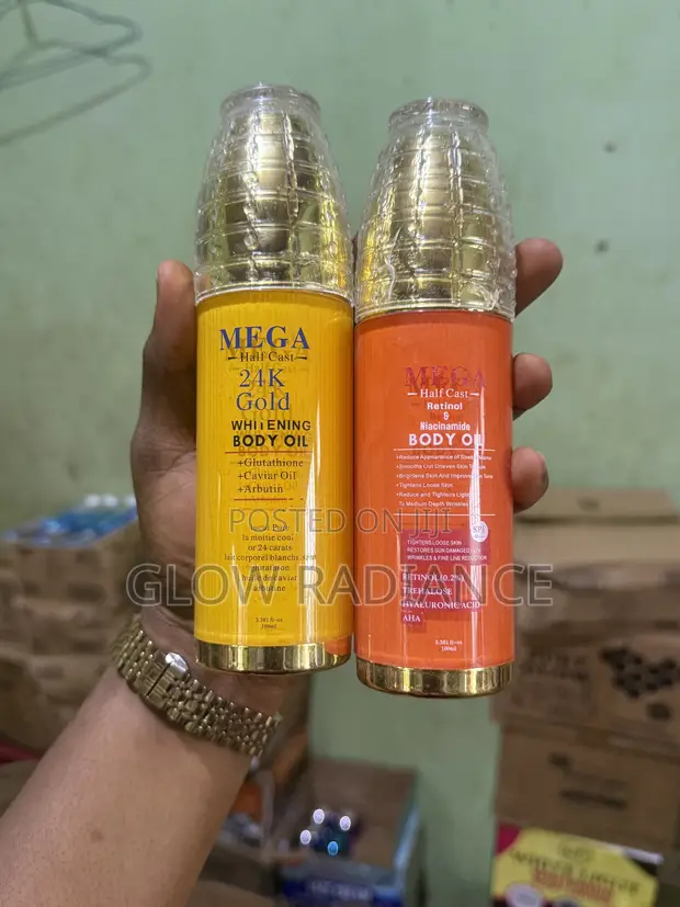 Mega Half Cast Whitening Oil - 1
