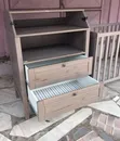 IKEA SUNDVIK Cot, Wardrobe & Changing Table Set - Grey Brown - 5