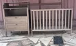 IKEA SUNDVIK Nursery 3 Piece Set - Wardrobe Grey Brown - 1