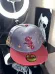 New Era Chicago White Sox 59FIFTY Grey Red Fitted Baseball Cap - 2