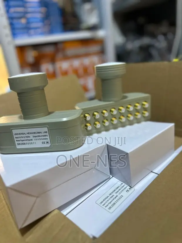 Alcad 16-Way LNB for Satellite Dish Installation - 1