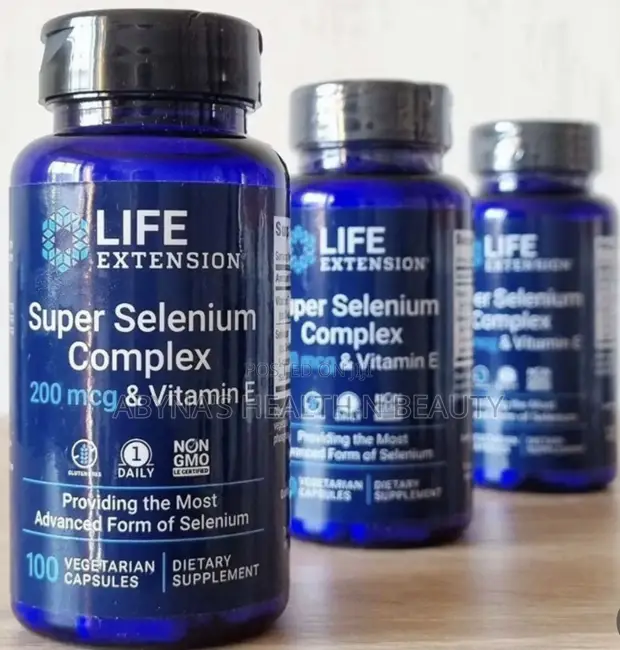 Life Extension Selenium Complex Vitamin E - 1
