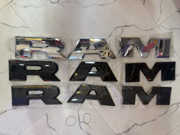 Dodge RAM Back Trunk Badge - 1
