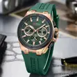 Curren High Quality Chronograph Wrist Watch (Rubber Strap) - 5