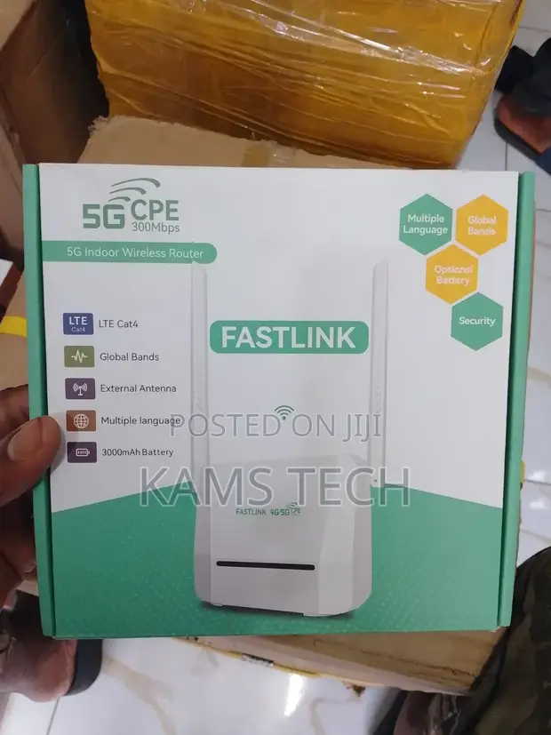 Fast Link 4G/5G Universal SIM Router - 1