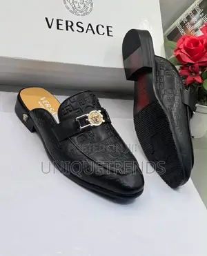 Versace Leather Half Shoes