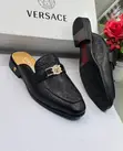 Versace Leather Half Shoes - 1