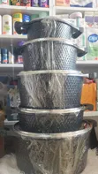 Non-Stick Die-Cast Cookware Pots - 5 Piece Set - 3