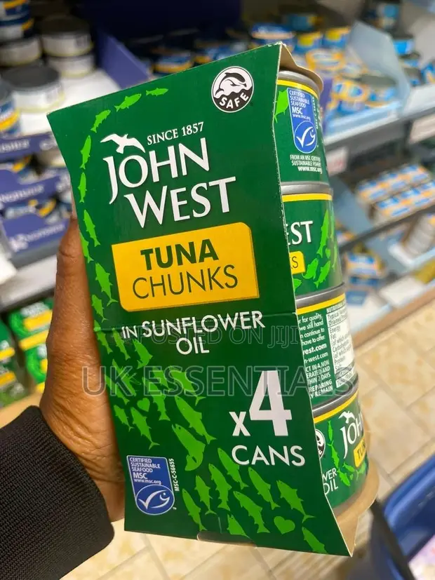 John West Tuna Chunks in Sunflower Oil (4-Pack) - 1
