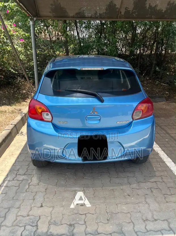Mitsubishi Mirage 2014 Blue - 1