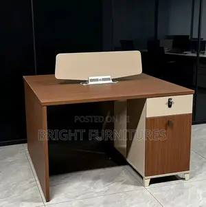 Wood-Mode 2-in-1 Workstation for Office Use