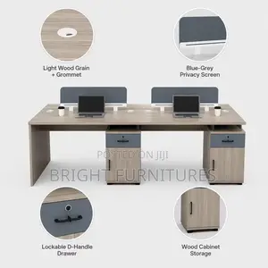 Imported Wooden Workstation (4-in-1)