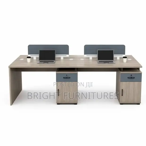 Brand New 4-in-1 Wooden Workstation - 1