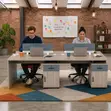 Brand New 4-in-1 Wooden Workstation - 2