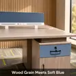 Brand New 4-in-1 Wooden Workstation - 3