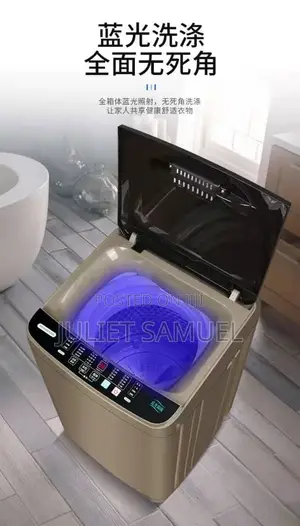 Brand New Chigo Washing Machine - Black