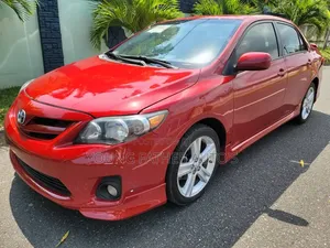 Toyota Corolla S 2013 Red Sedan