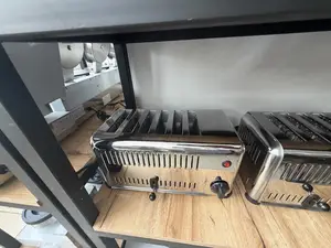 Commercial Electric Stainless Steel Toaster - 6 Slice
