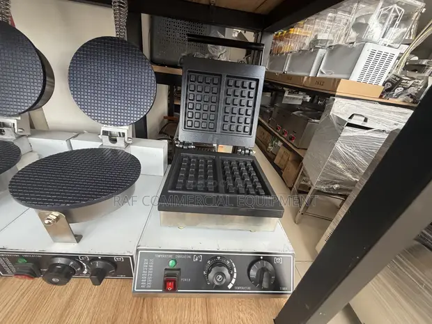 Commercial Electric Waffle Machine - 1