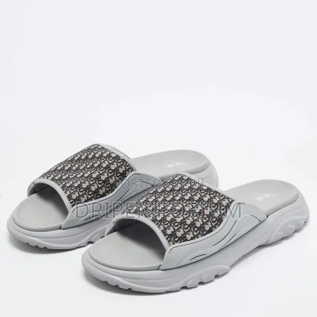 DIOR Oblique Slides - Black Edition - 1