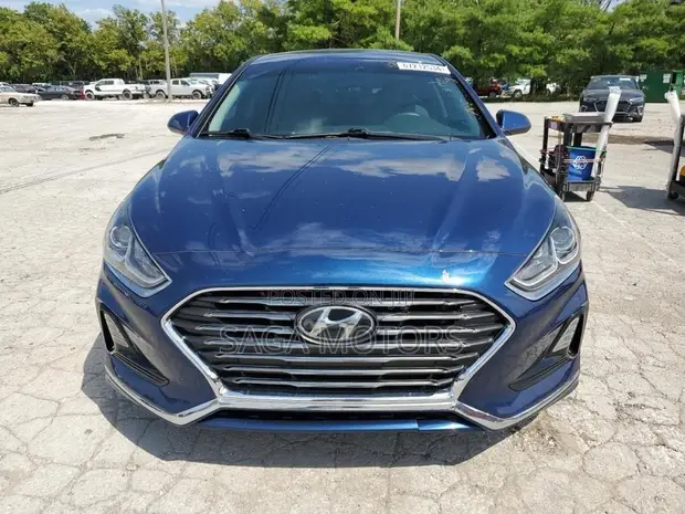 Hyundai Sonata 2018 Blue - 1