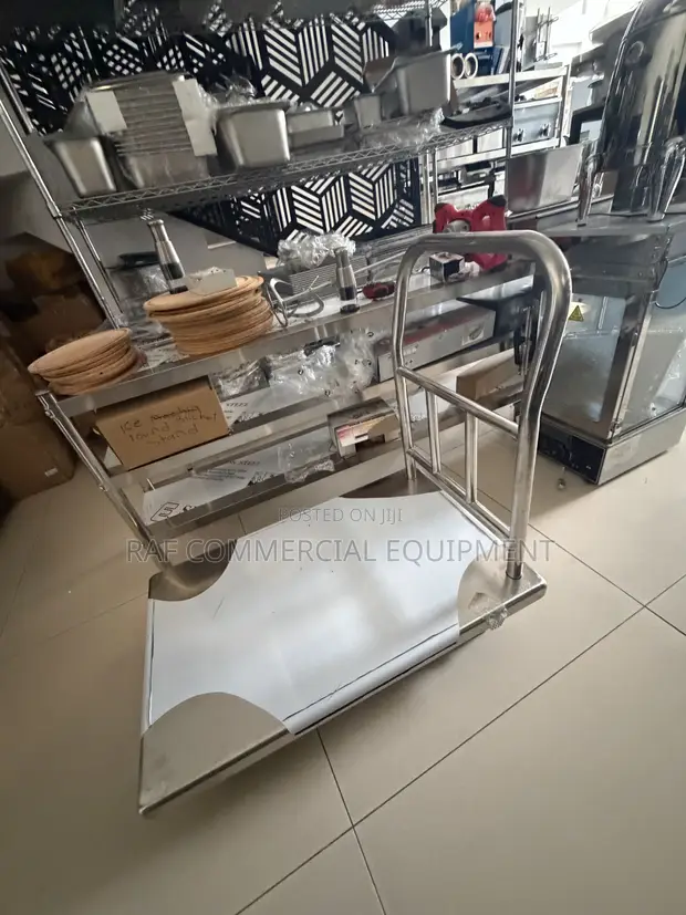 Commercial Stainless Steel Trolley - 1