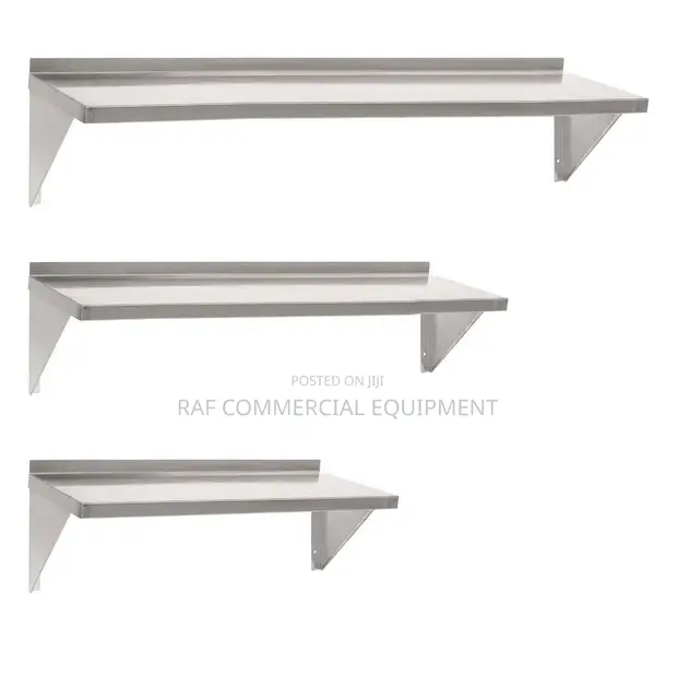 Commercial Stainless Steel Wall Shelf 180cm - 1
