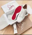 Christian Louboutin Junior Low White Sneakers - 2