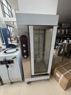 Commercial Gas Vertical Chicken Rotisserie (24 Chickens)