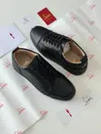 Christian Louboutin Louis Junior All Black Low Sneakers - 2