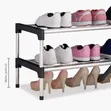 8 Tier Metal Shoe Rack Organizer (Up to 24 Shoes) - 5