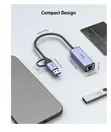 BENFEI USB 3.0/USB-C to Ethernet Adapter RJ45 Network Dongle - 5