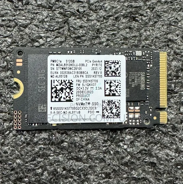 Samsung 512GB M.2 PCIe Gen4 NVMe SSD - 1