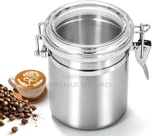 Stainless Steel Coffee or Cereal Container