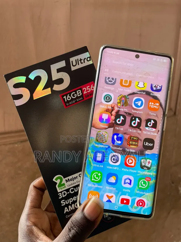 Itel S25 Ultra 256GB Black - 1