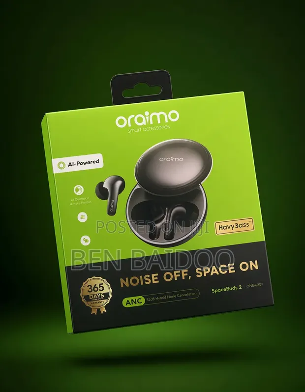 Oraimo Spacebuds 2 Wireless Earbuds - 1