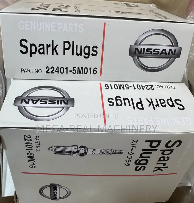 Nissan/Infiniti Platinum Spark Plugs (22401-5M016) for Sentra, Altima, Frontier, Murano - 1