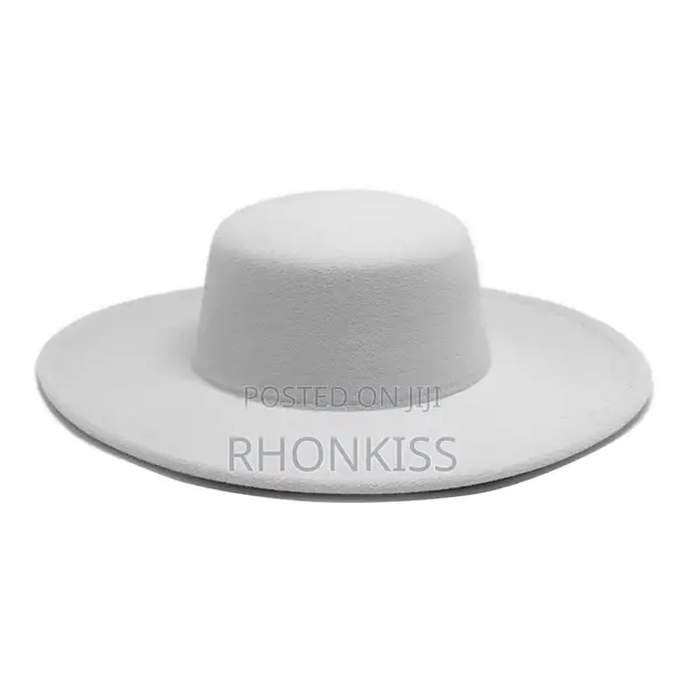 Unisex Fedora Hat - Black - 1